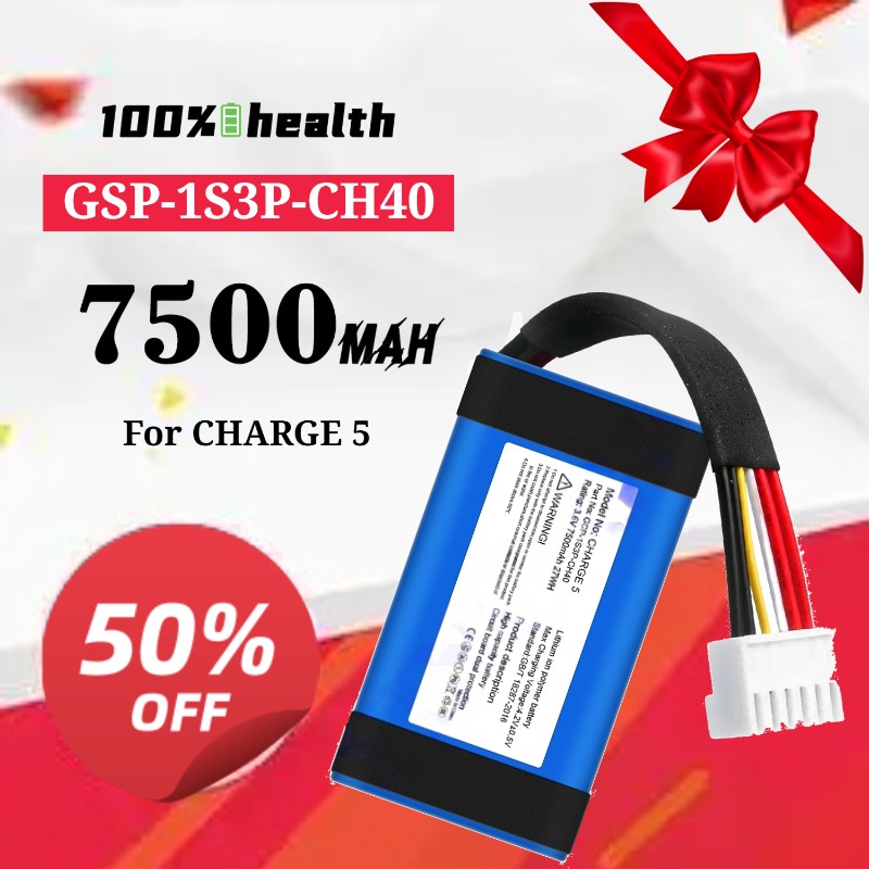Jbl Speaker Charge 5 - Baterai Speaker Bluetooth GSP-1S3P-CH40 7500mAh untuk