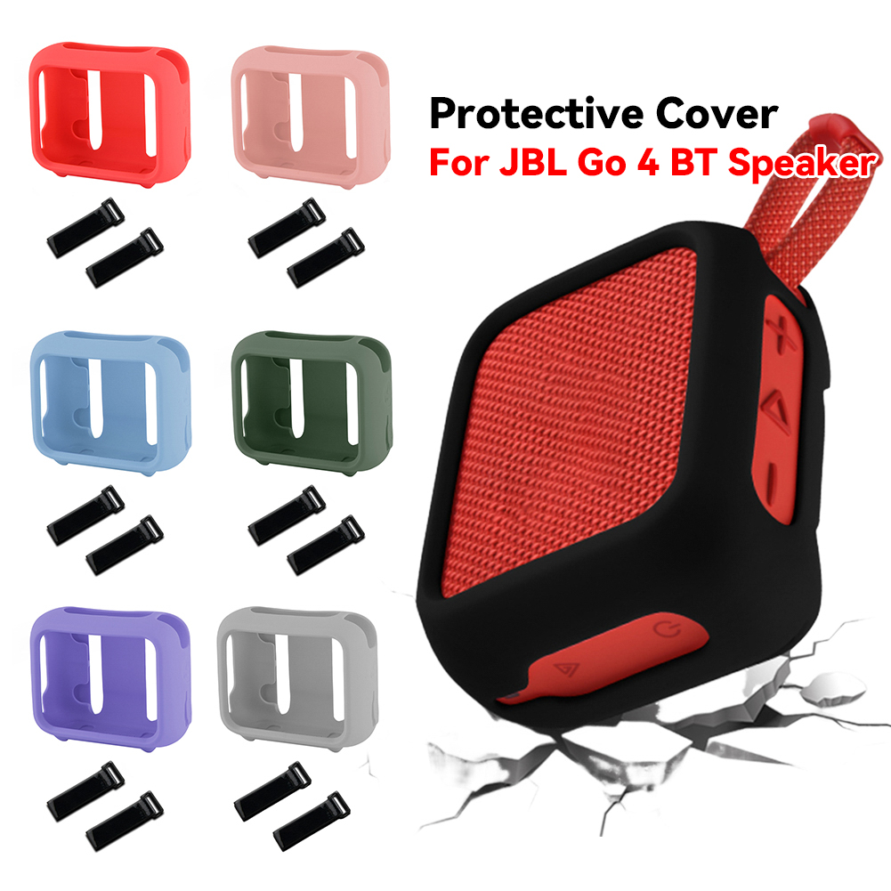 Jbl Speaker Go 4 - Casing Silikon Pelindung dengan Tali Pengikat