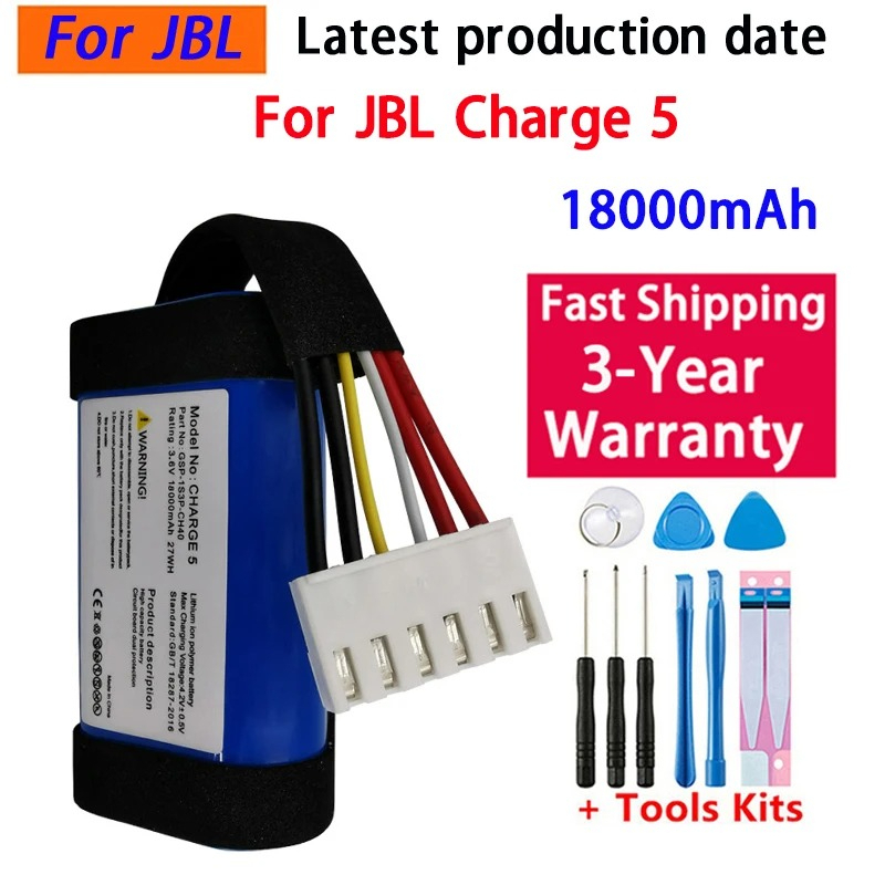 18000mAh GSP-1S3P-CH40 Untuk J - Jbl Speaker Charge 5 ulasan dan harga