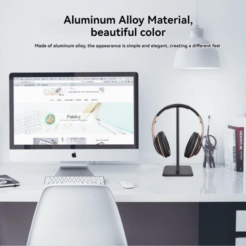 1 buah Penyangga Headphone Pla - Headphone Stand Desk ulasan dan harga