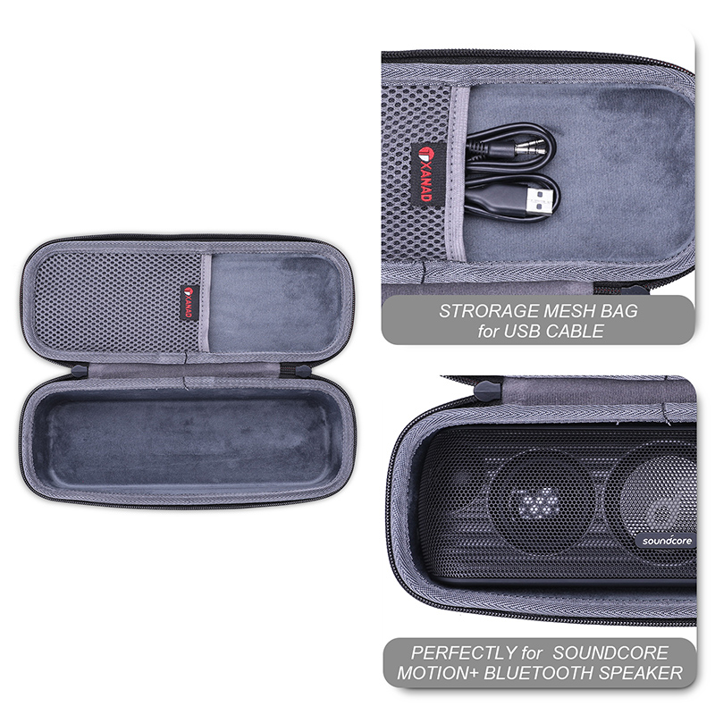 XANAD EVA Hard Case untuk Anke - Anker Speaker Soundcore Motion+ ulasan dan harga