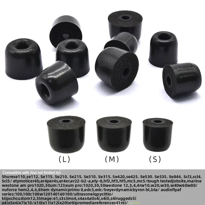 20 Pasang ANJIRUI T100 Ujung T - Earphone Foam Tip ulasan dan harga