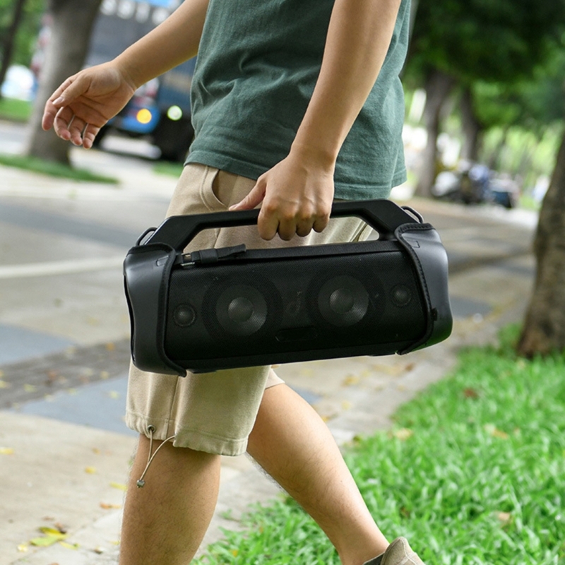 Kotak wadah tali pembawa, port - Anker Speaker Soundcore Motion+ ulasan dan harga